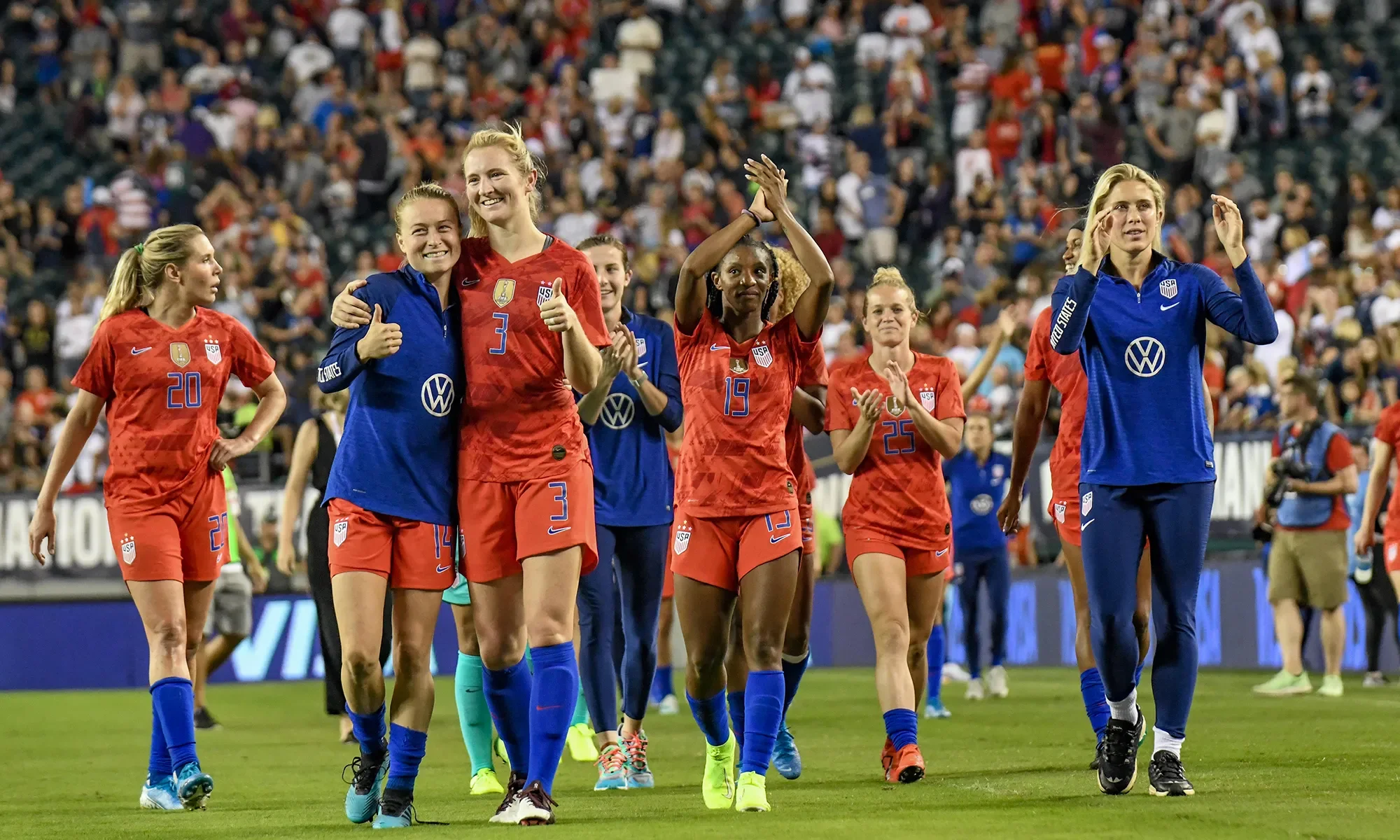 Sports categories display